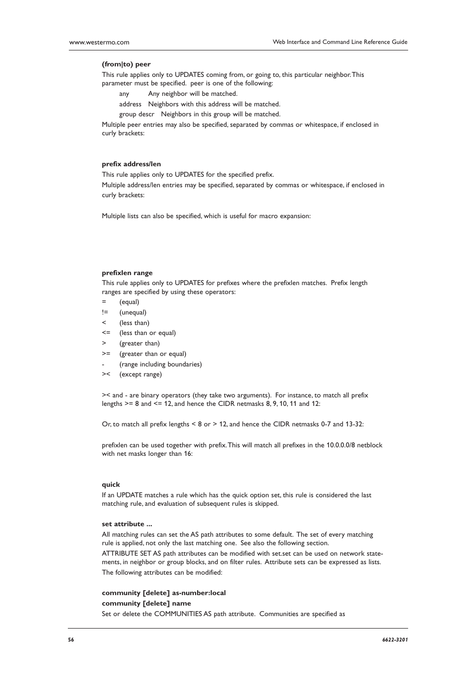 Westermo MR Series User Manual | Page 56 / 460