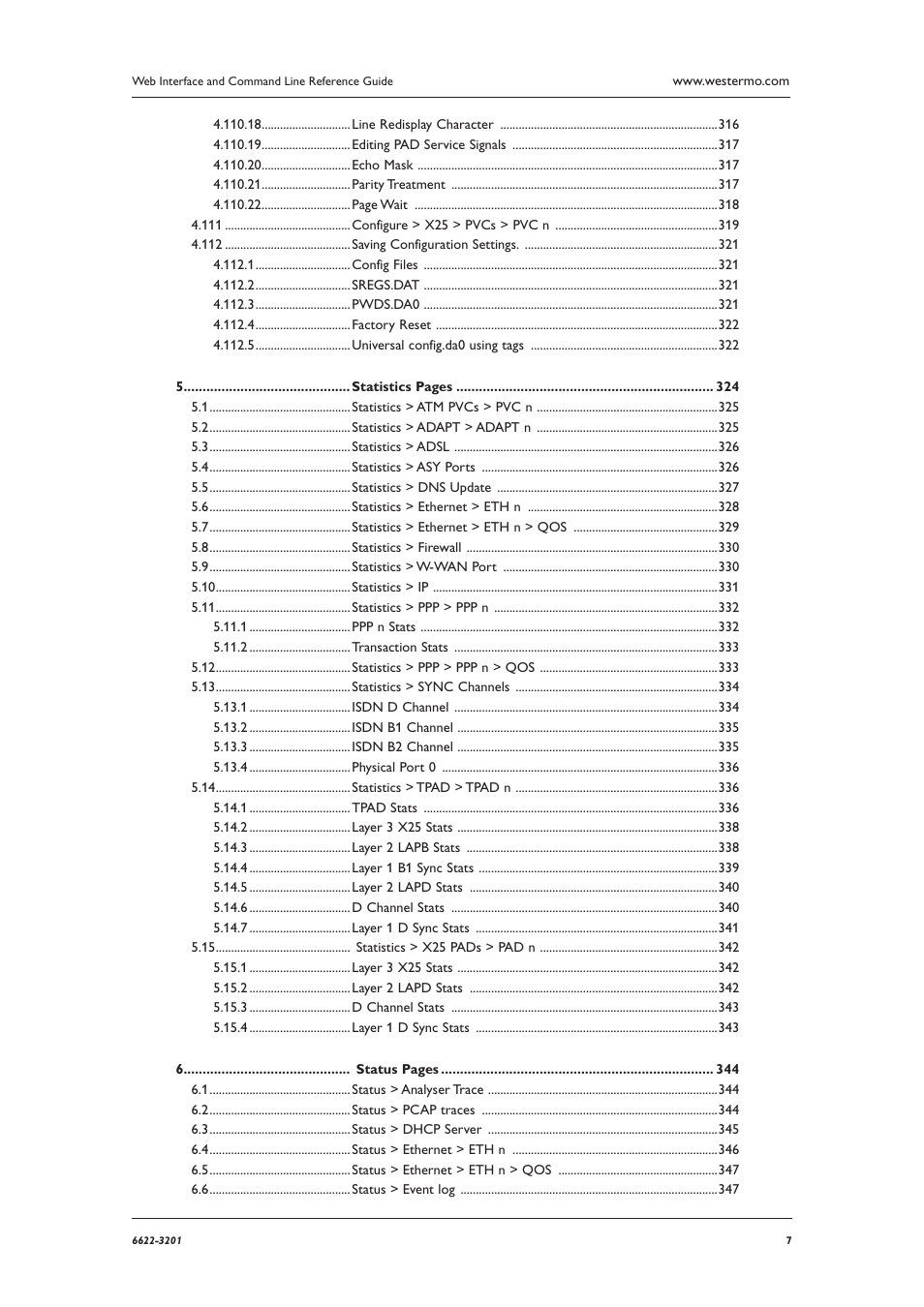 Westermo MR Series User Manual | Page 7 / 460