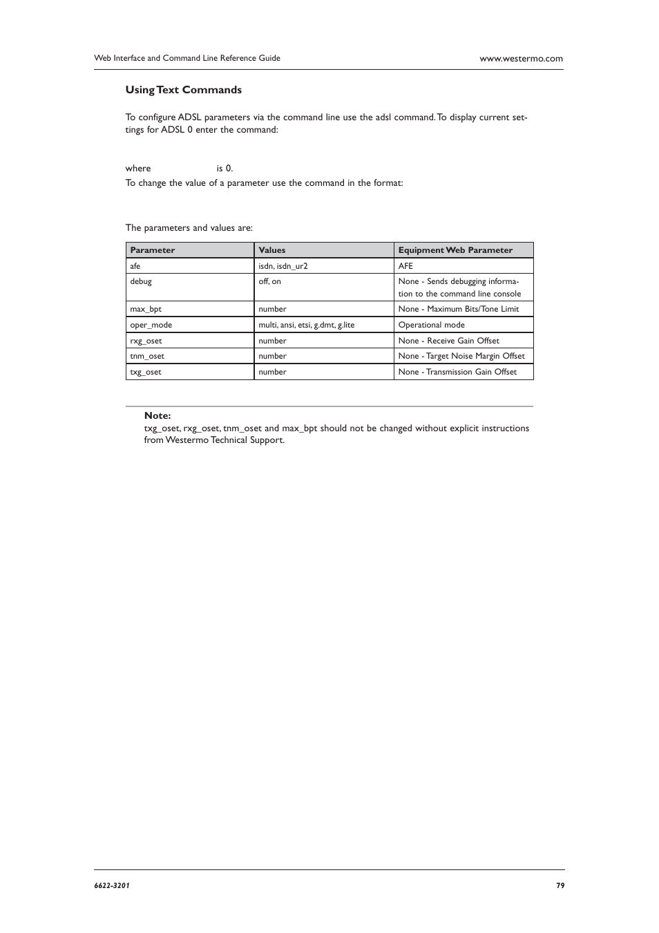 Using text commands | Westermo MR Series User Manual | Page 79 / 460