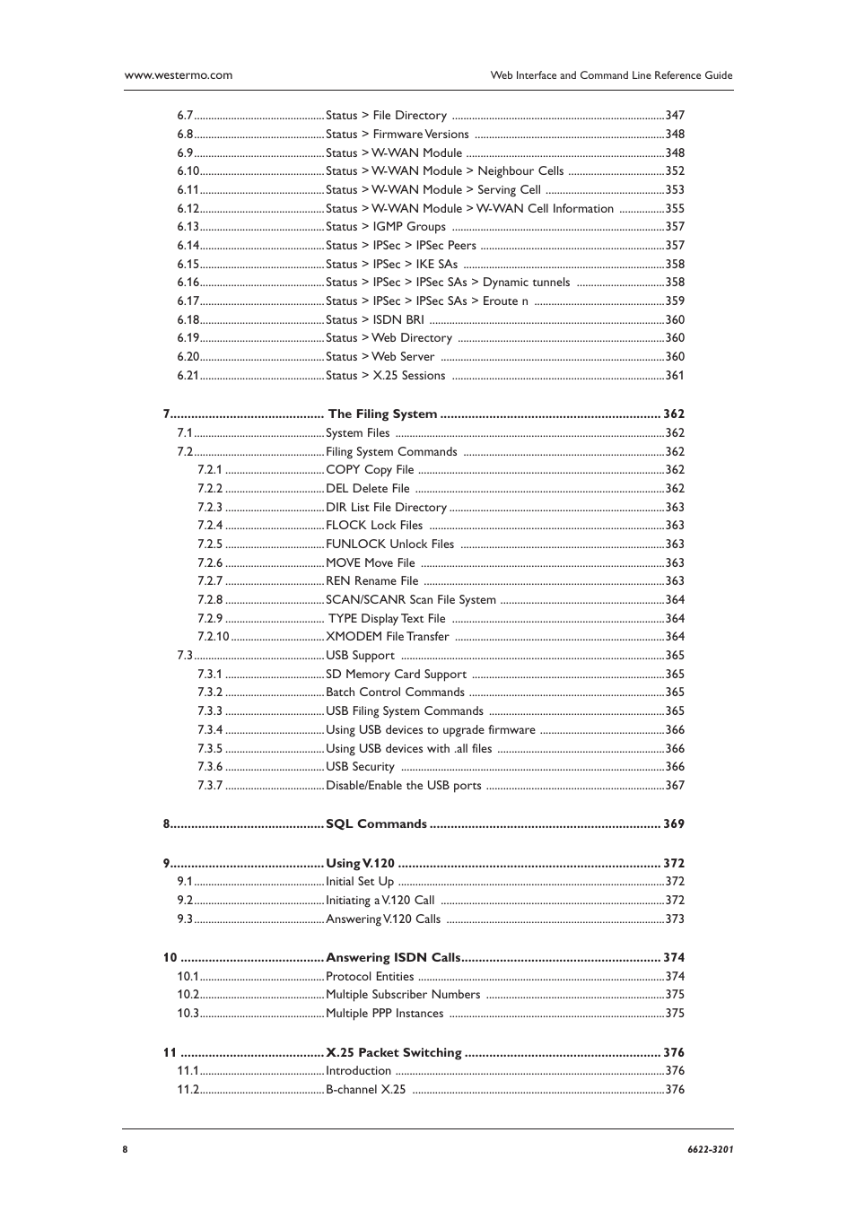 Westermo MR Series User Manual | Page 8 / 460