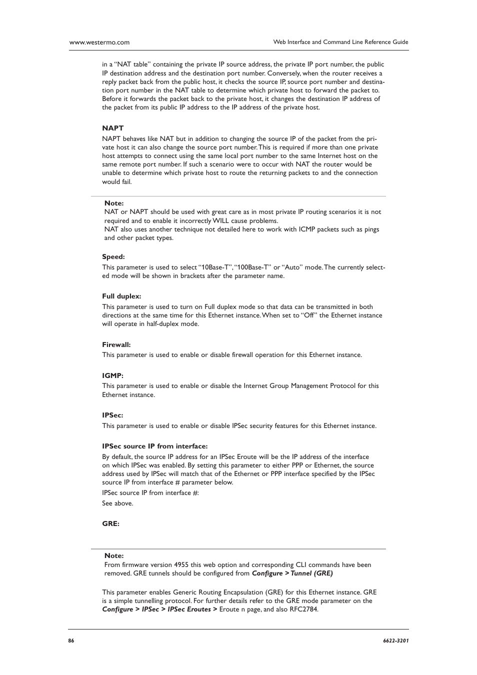 Westermo MR Series User Manual | Page 86 / 460