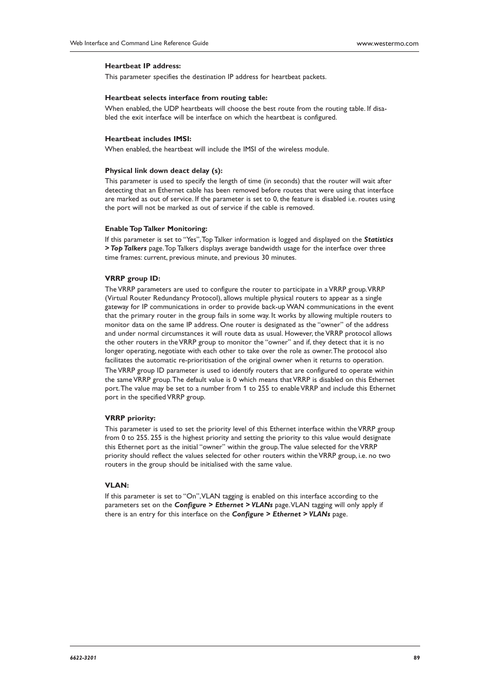 Westermo MR Series User Manual | Page 89 / 460