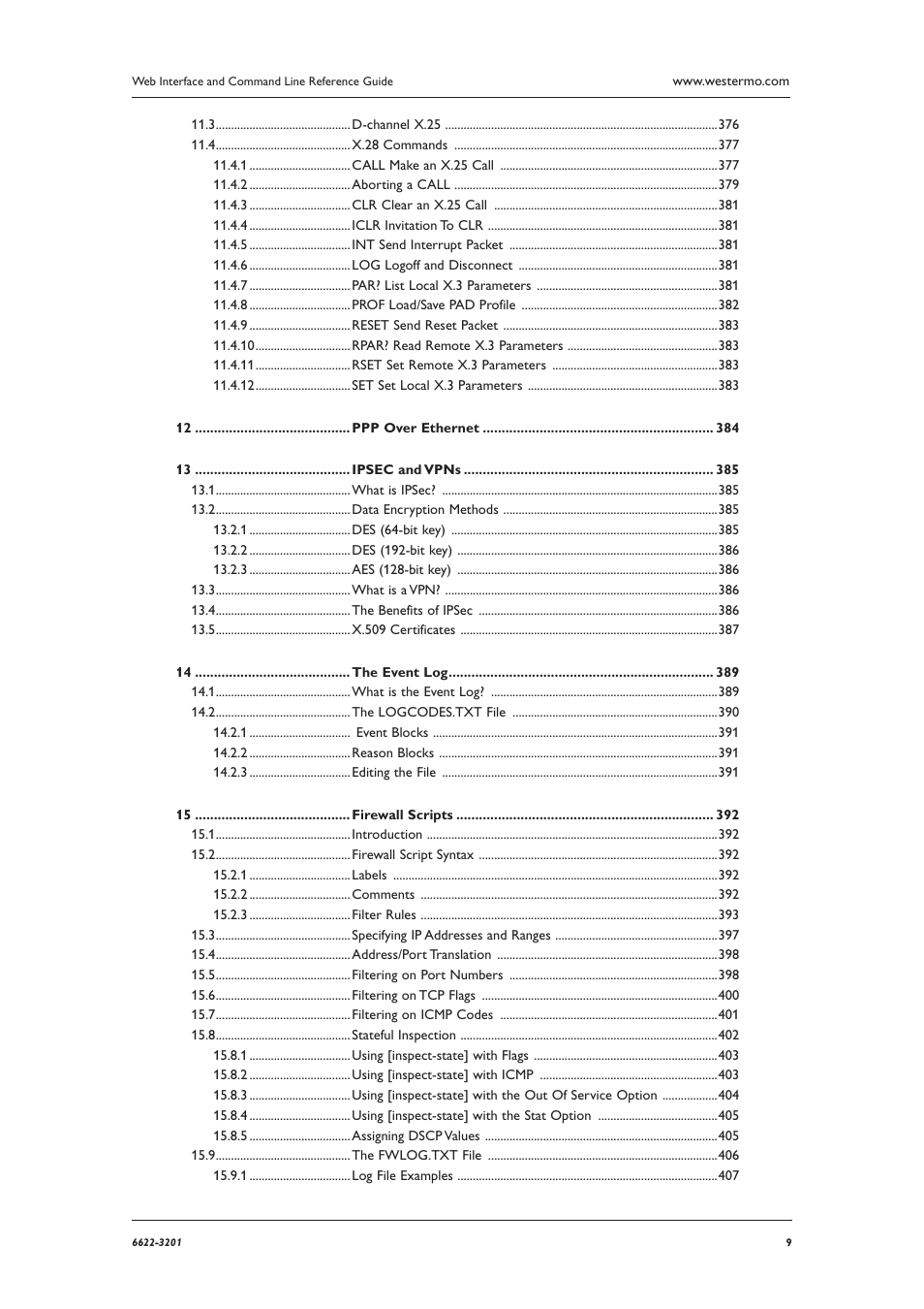 Westermo MR Series User Manual | Page 9 / 460