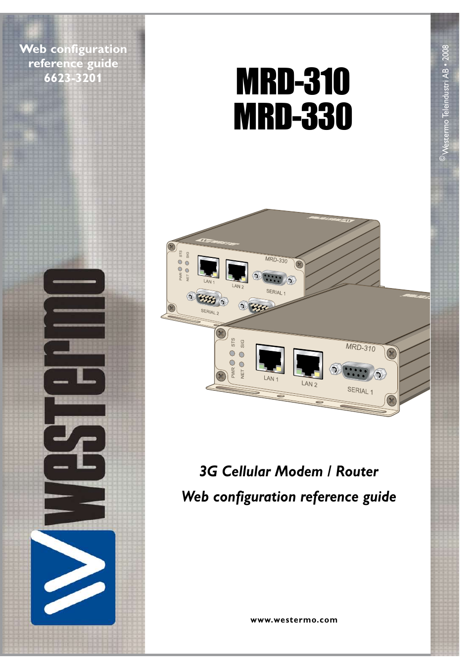 Westermo MRD-3x0 User Manual | 199 pages