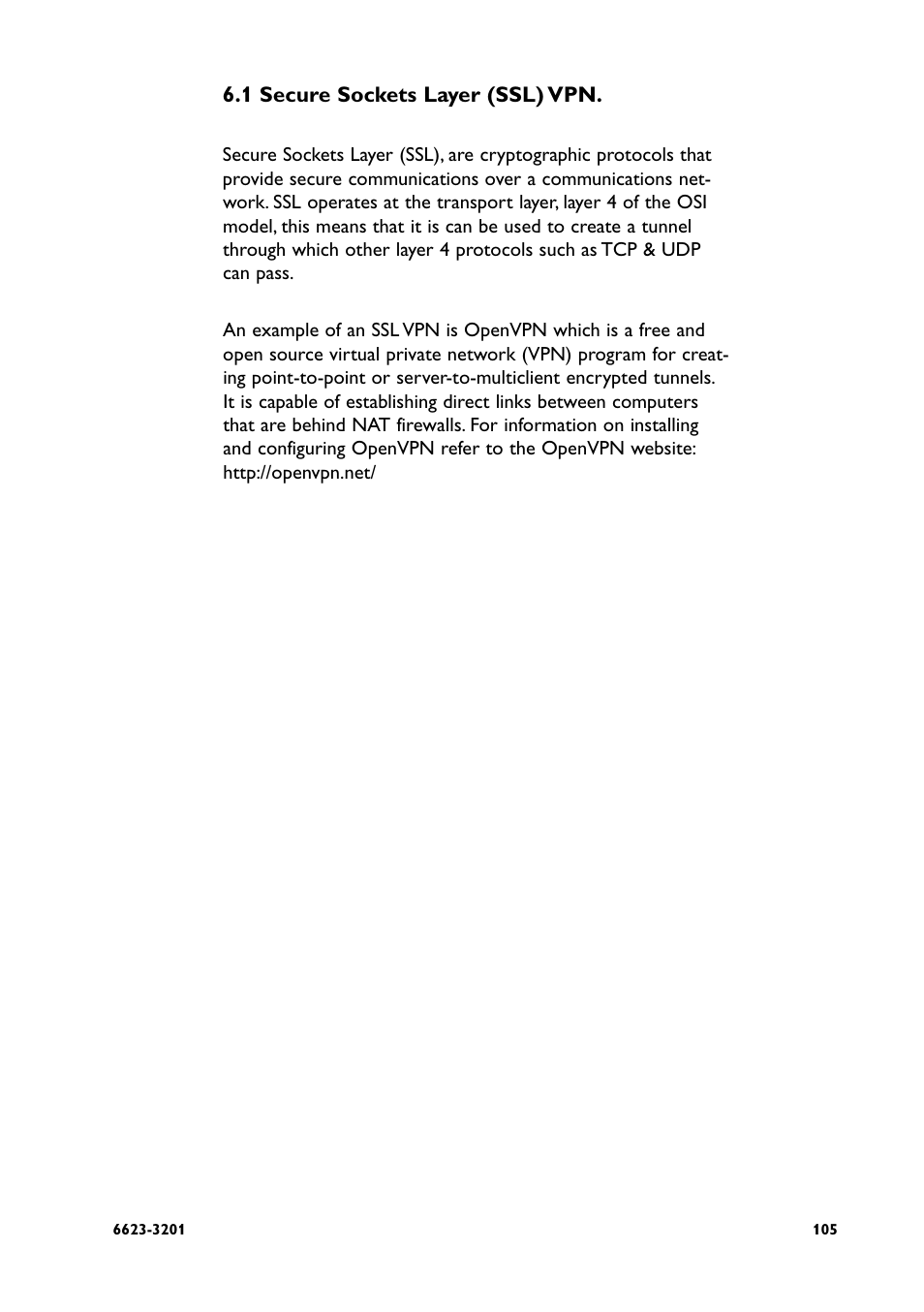 1 secure sockets layer (ssl) vpn | Westermo MRD-3x0 User Manual | Page 105 / 199