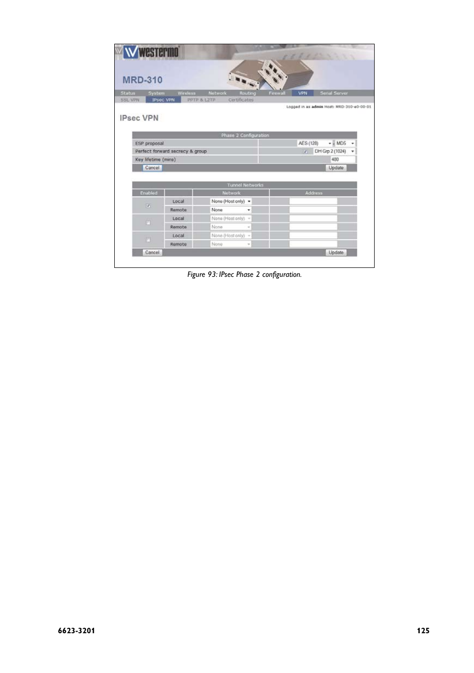 Westermo MRD-3x0 User Manual | Page 125 / 199