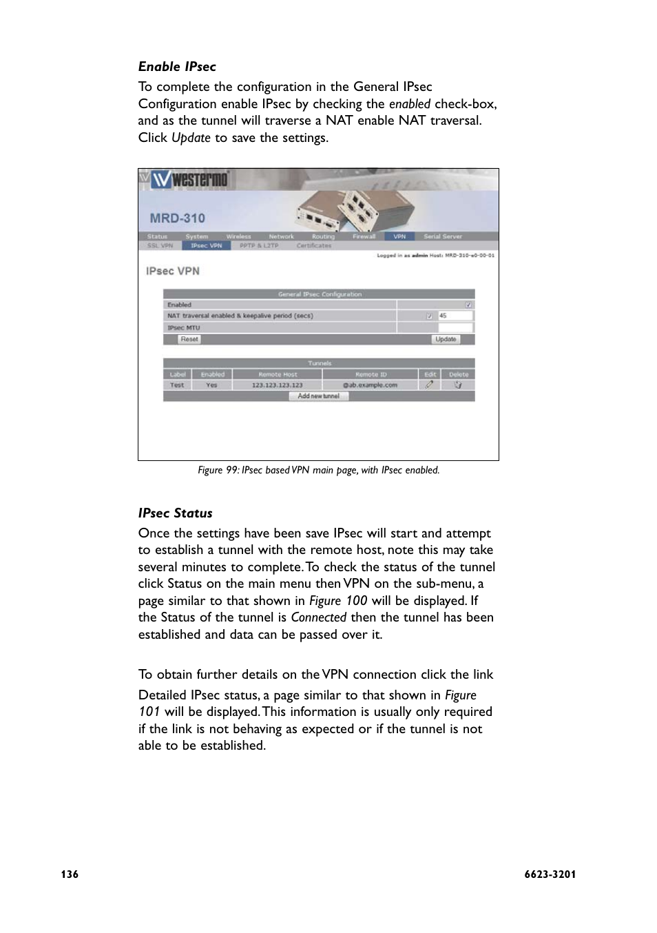 Westermo MRD-3x0 User Manual | Page 136 / 199
