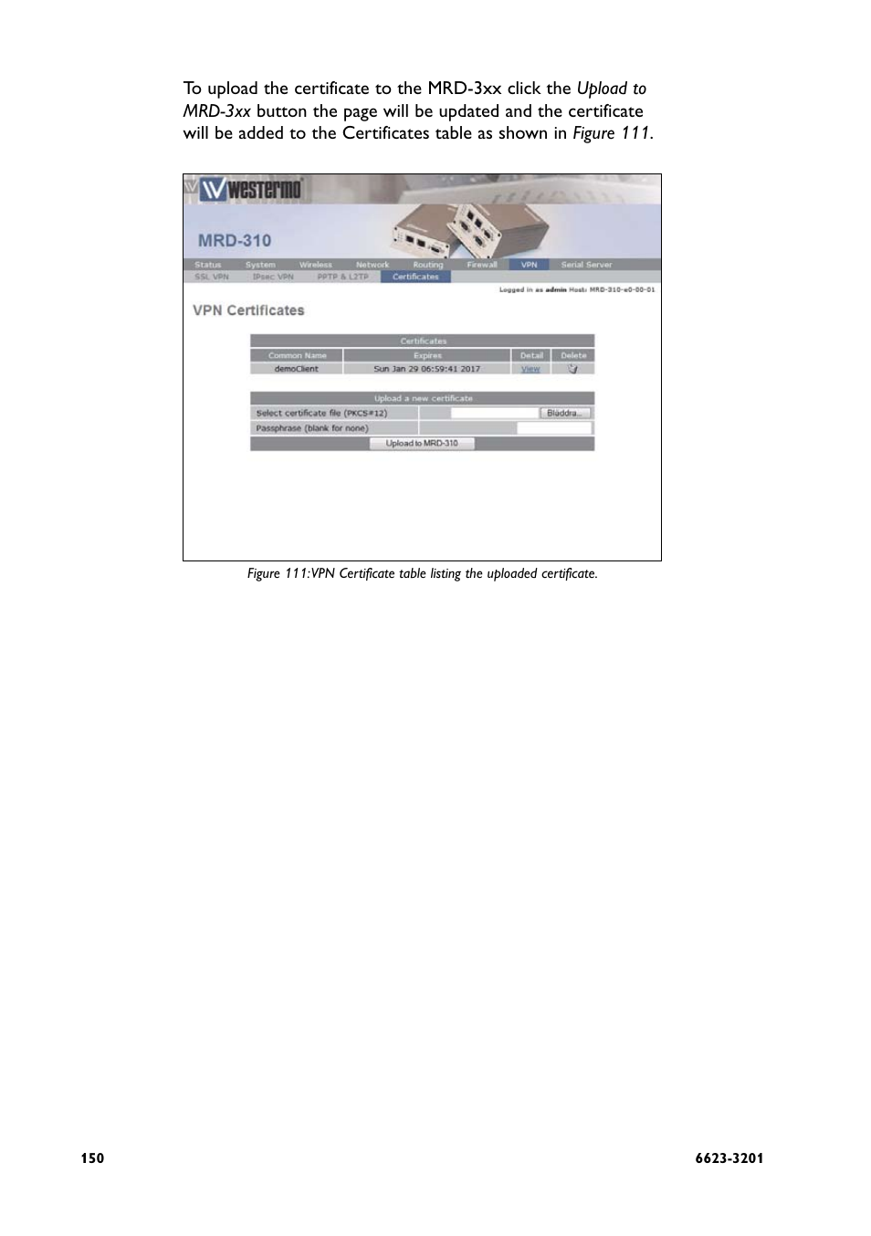 Westermo MRD-3x0 User Manual | Page 150 / 199