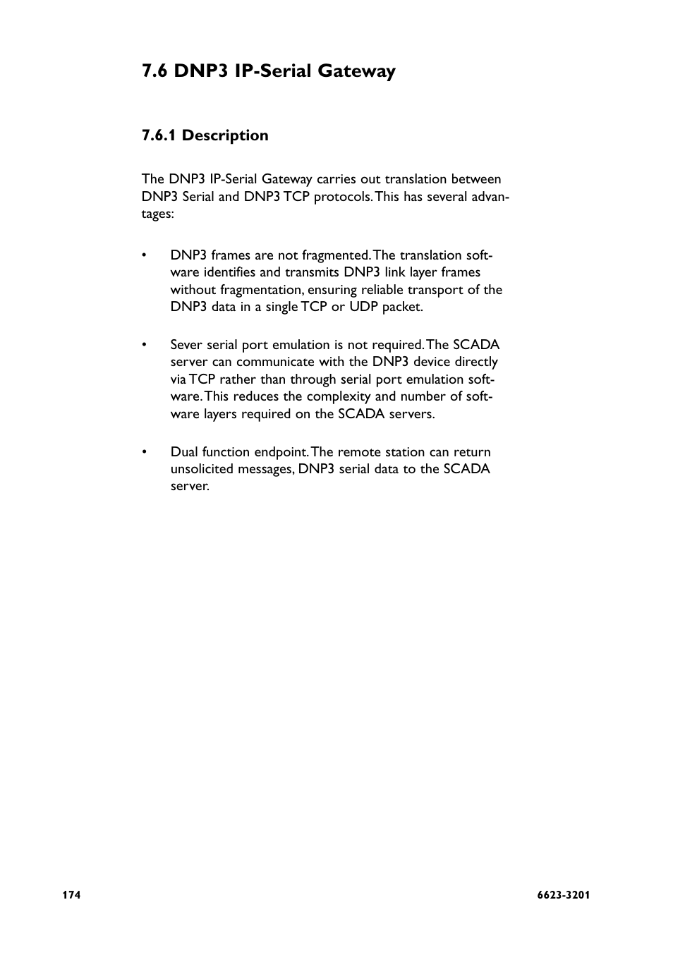 6 dnp3 ip-serial gateway | Westermo MRD-3x0 User Manual | Page 174 / 199
