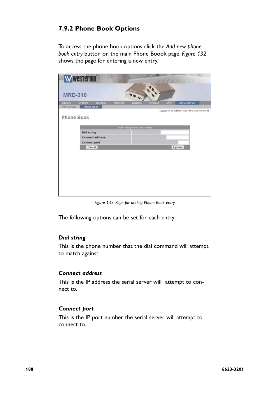Westermo MRD-3x0 User Manual | Page 188 / 199