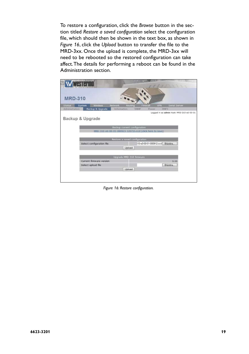 Westermo MRD-3x0 User Manual | Page 19 / 199