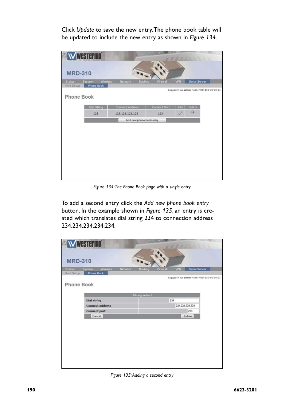 Westermo MRD-3x0 User Manual | Page 190 / 199