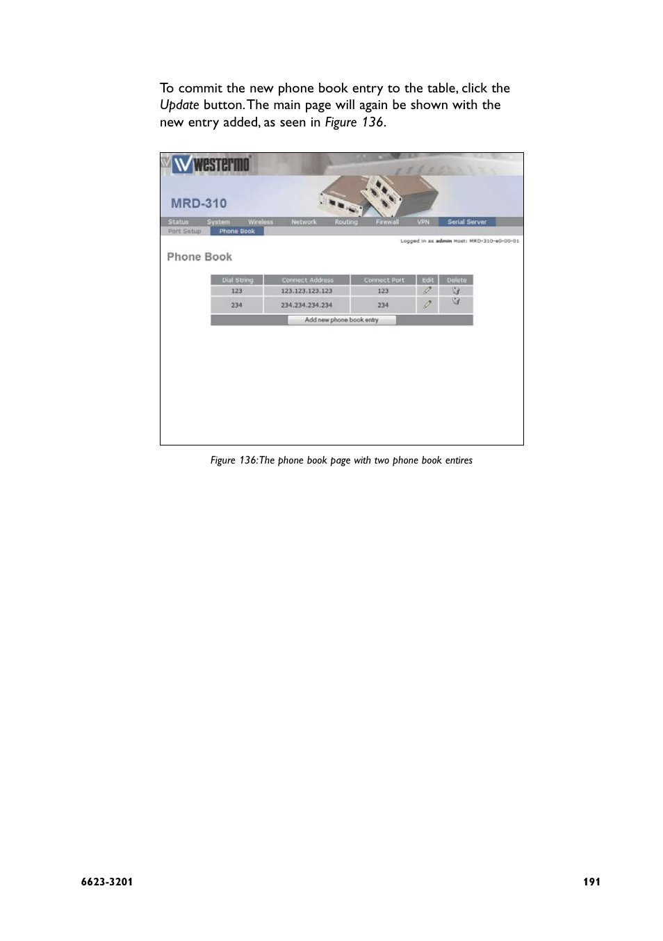 Westermo MRD-3x0 User Manual | Page 191 / 199