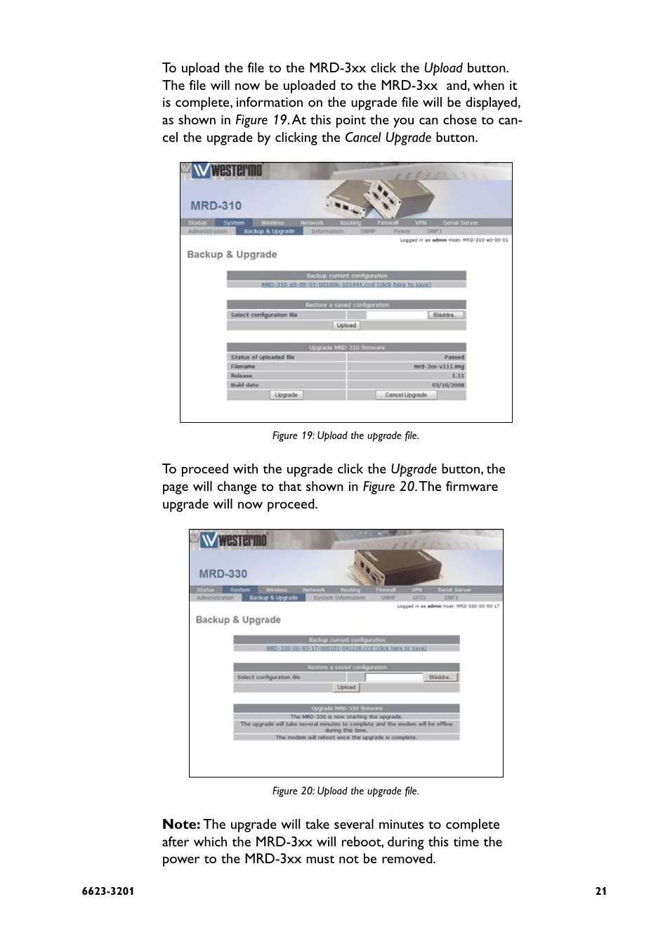 Westermo MRD-3x0 User Manual | Page 21 / 199