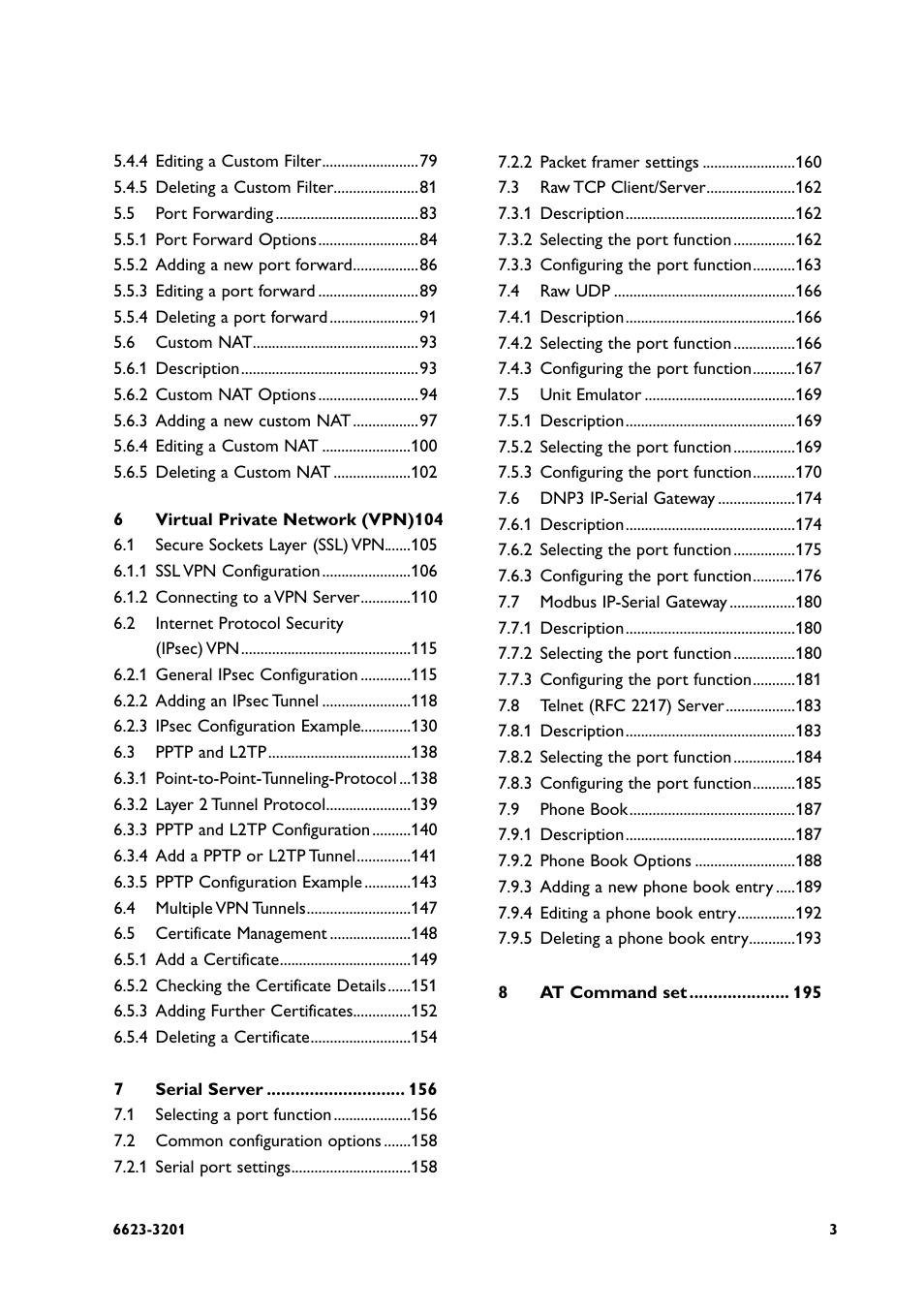 Westermo MRD-3x0 User Manual | Page 3 / 199