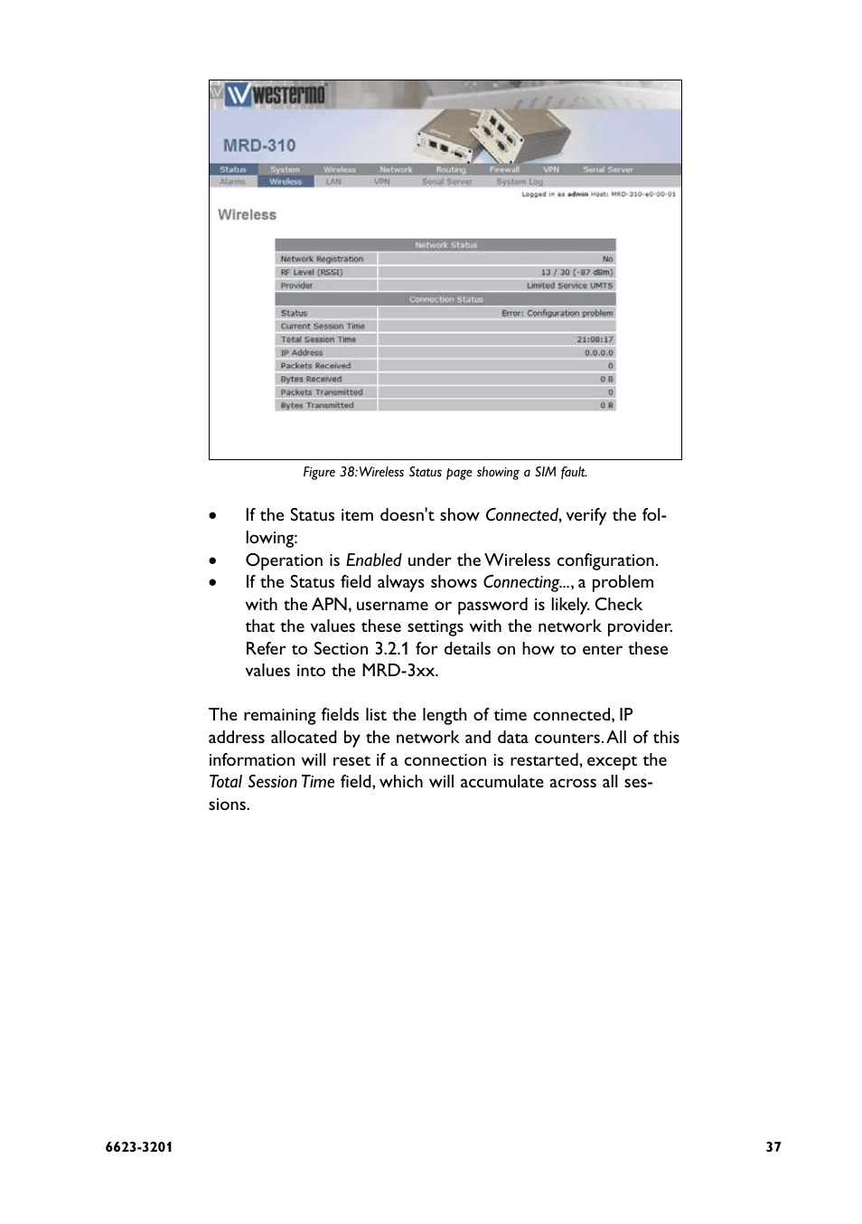 Westermo MRD-3x0 User Manual | Page 37 / 199