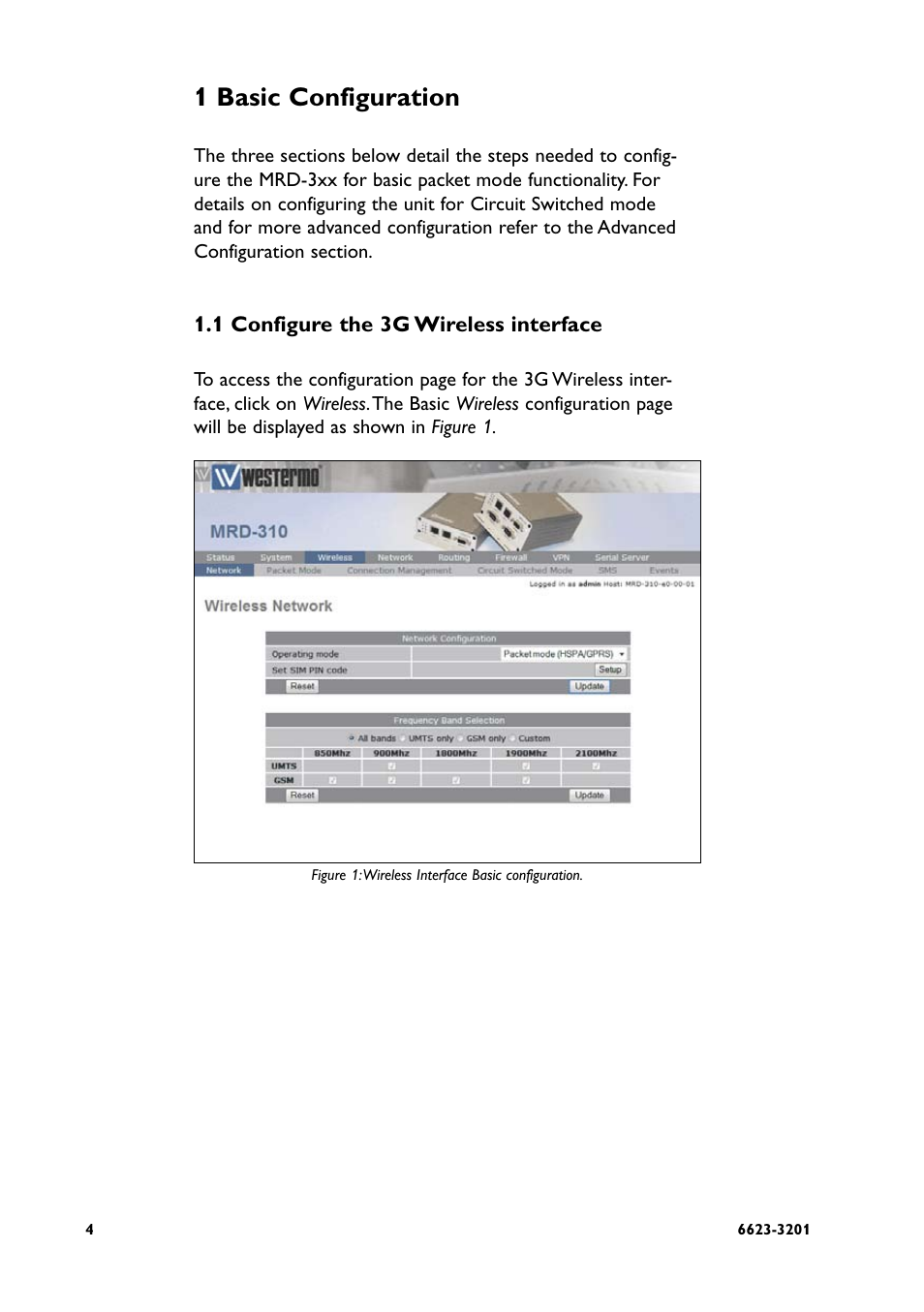 1 basic configuration | Westermo MRD-3x0 User Manual | Page 4 / 199