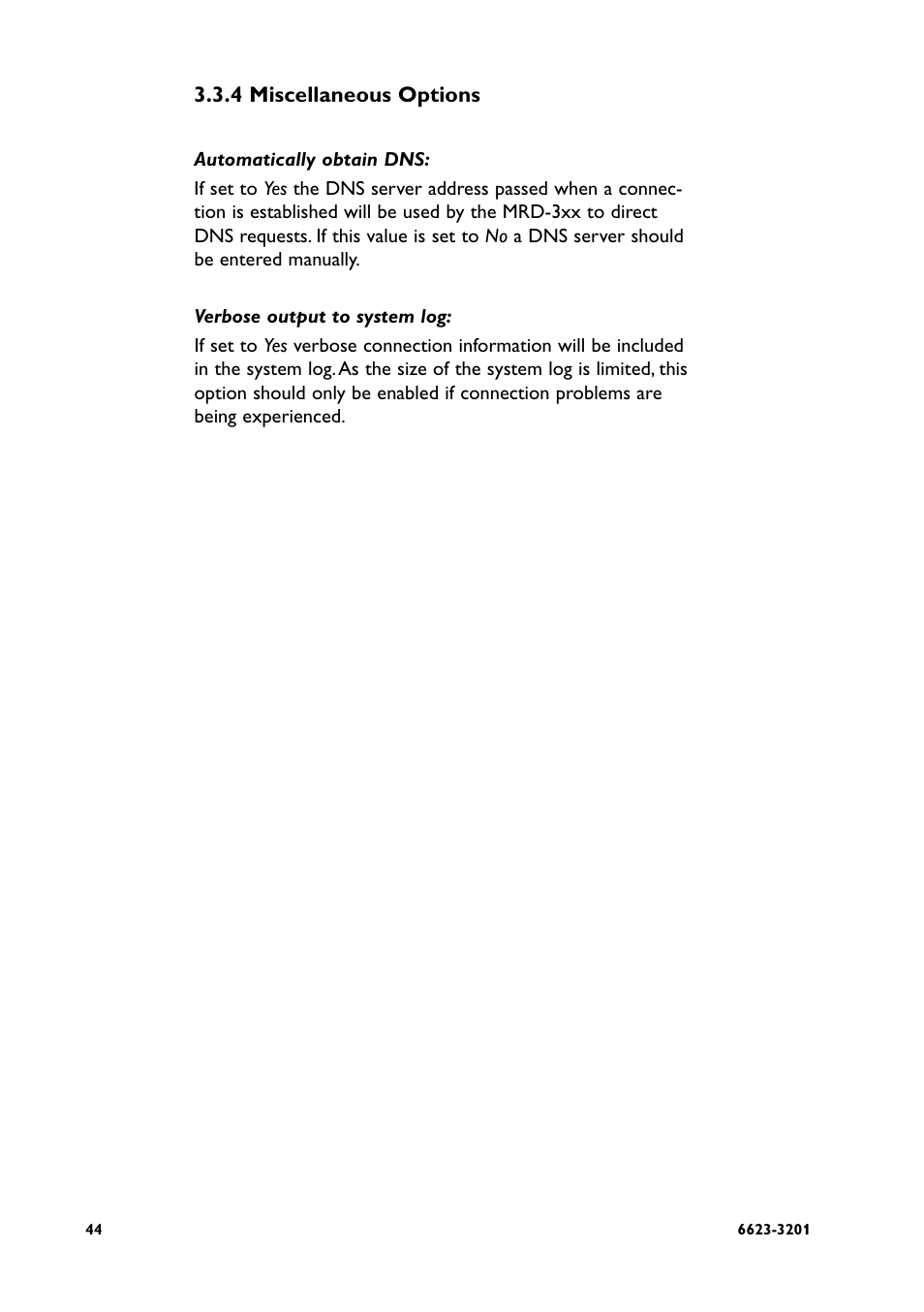 4 miscellaneous options | Westermo MRD-3x0 User Manual | Page 44 / 199