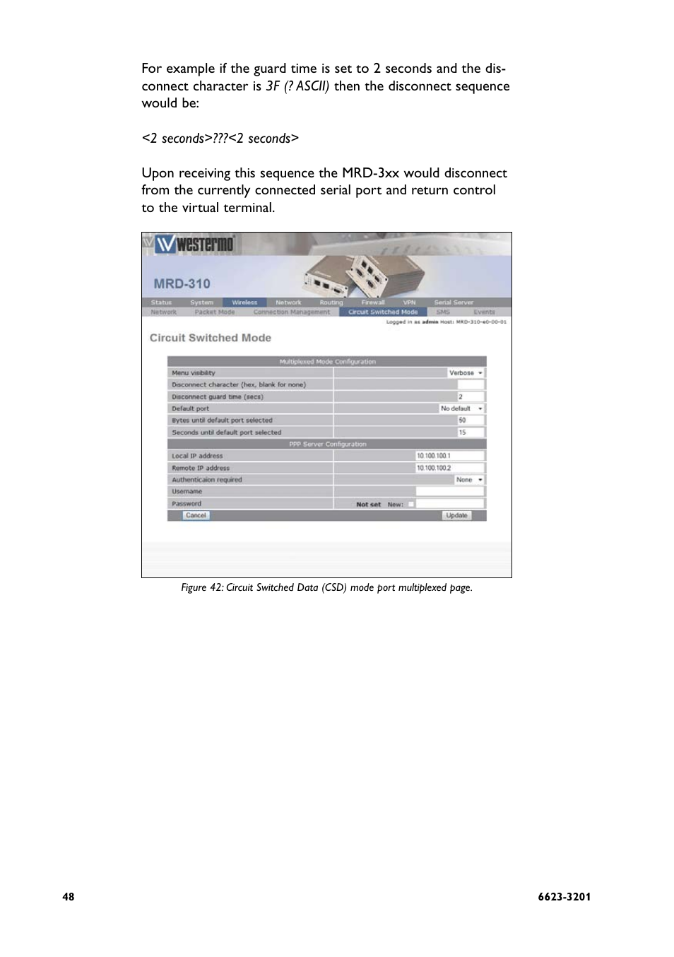 Westermo MRD-3x0 User Manual | Page 48 / 199