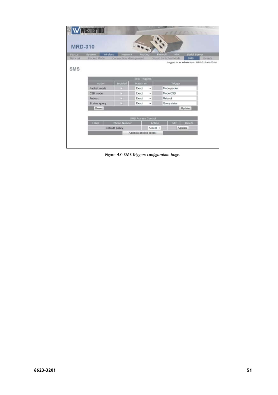 Westermo MRD-3x0 User Manual | Page 51 / 199