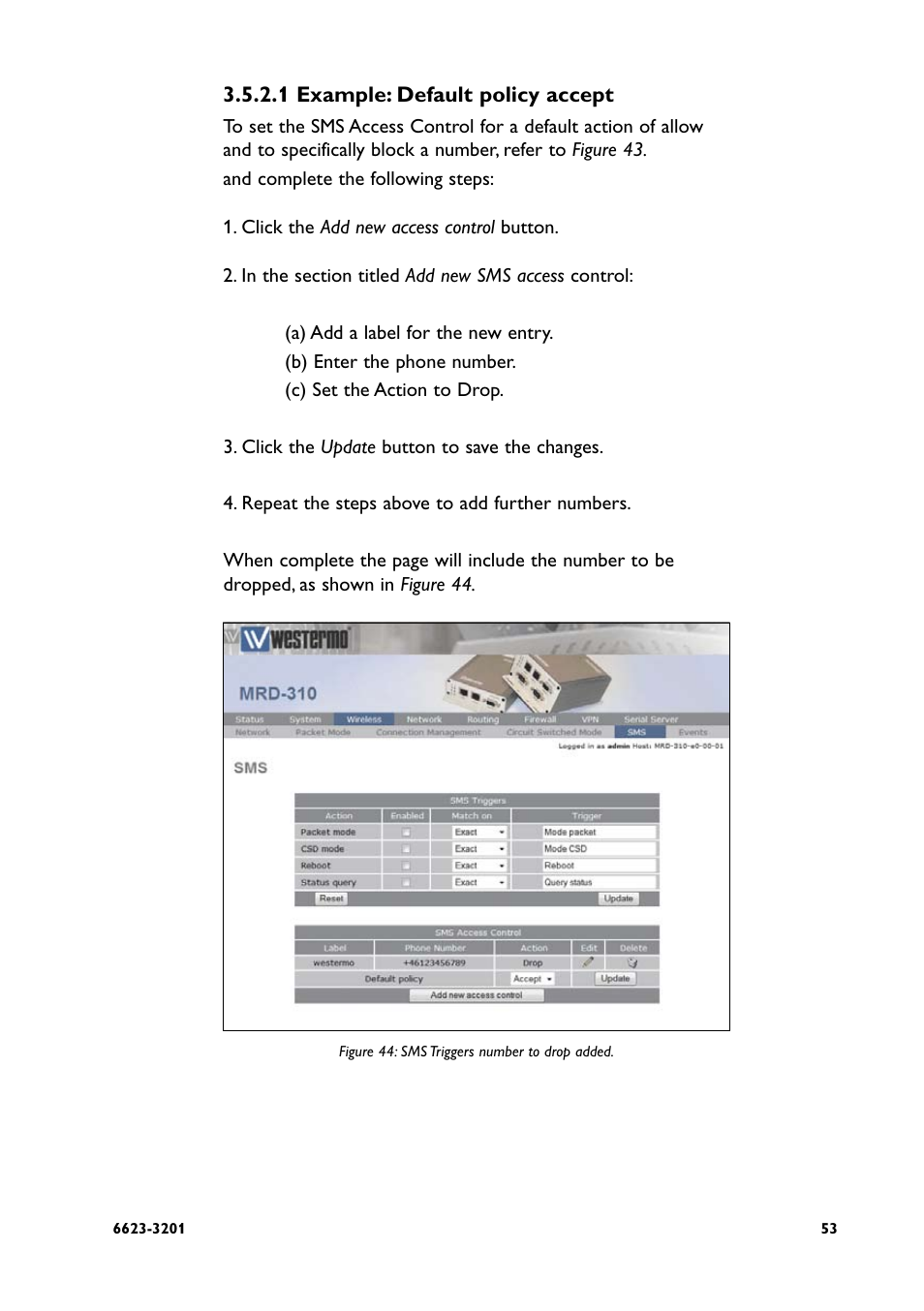 Westermo MRD-3x0 User Manual | Page 53 / 199