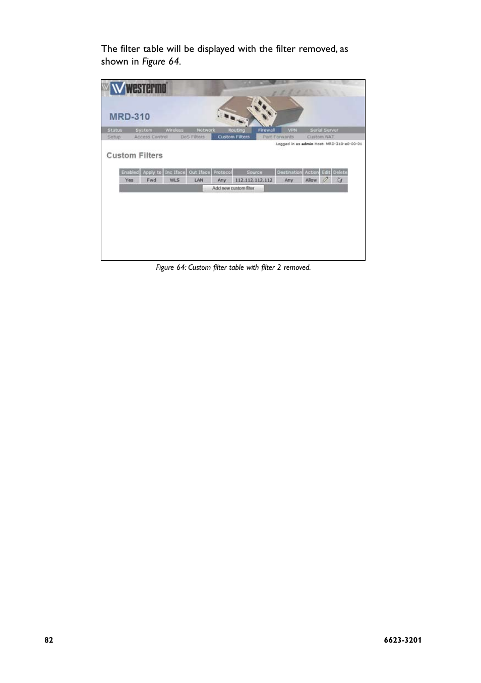 Westermo MRD-3x0 User Manual | Page 82 / 199