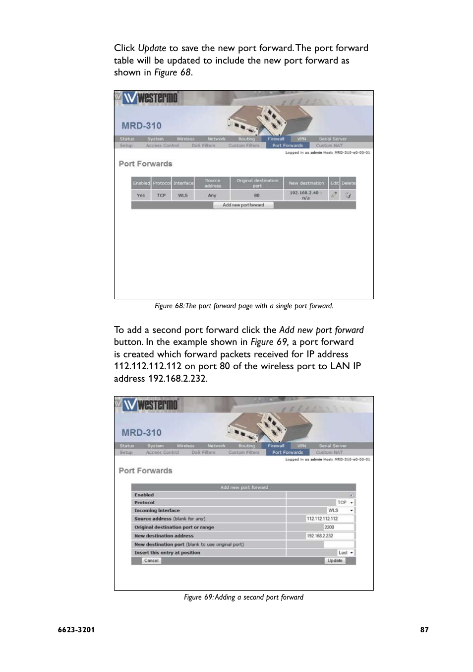 Westermo MRD-3x0 User Manual | Page 87 / 199