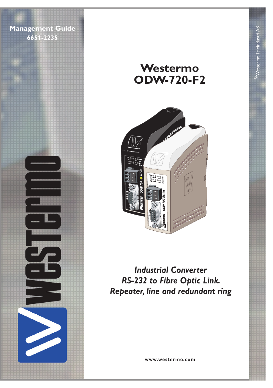 Westermo ODW-720-F2 User Manual | 36 pages