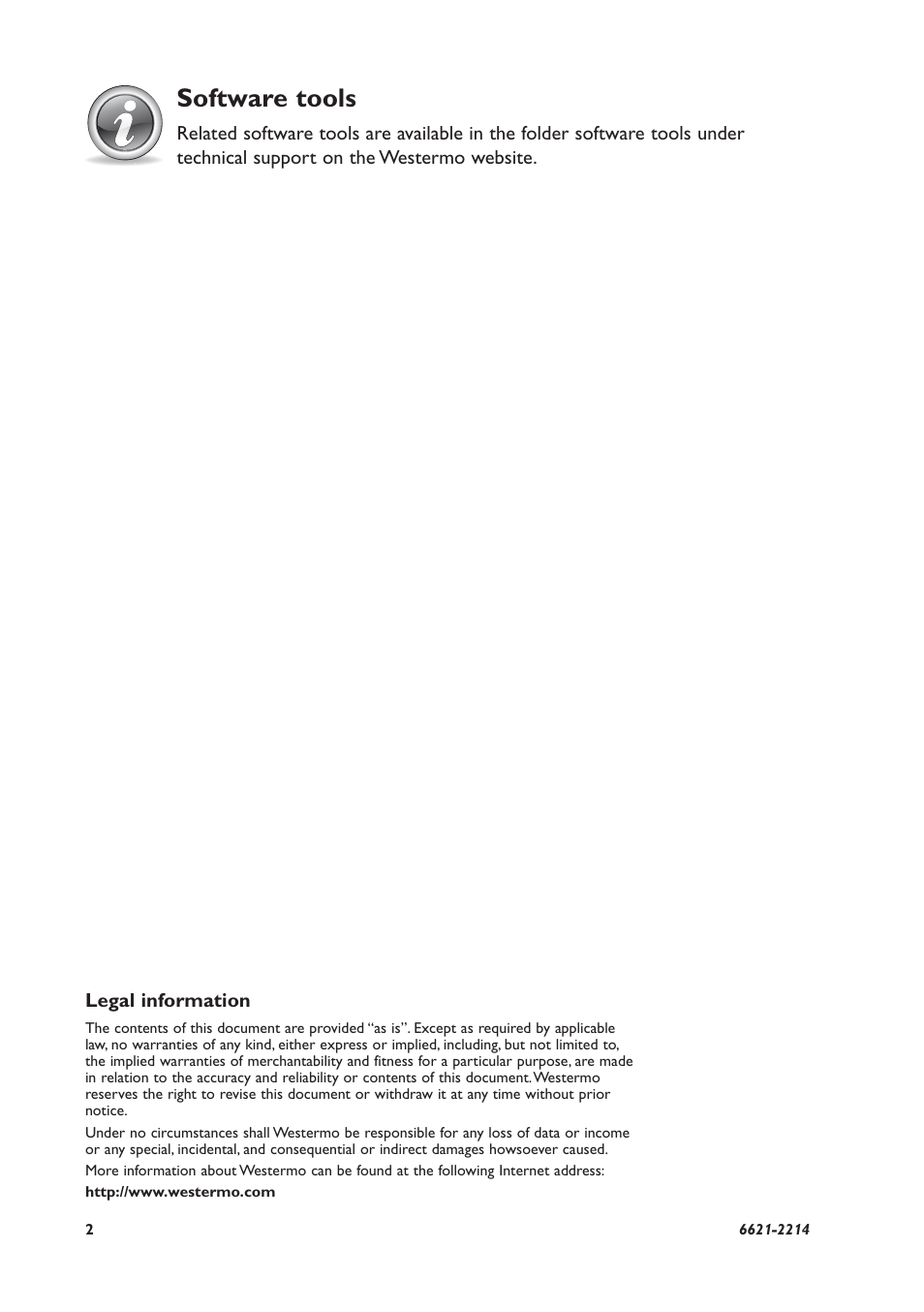 Software tools | Westermo DDW-120 User Manual | Page 2 / 24