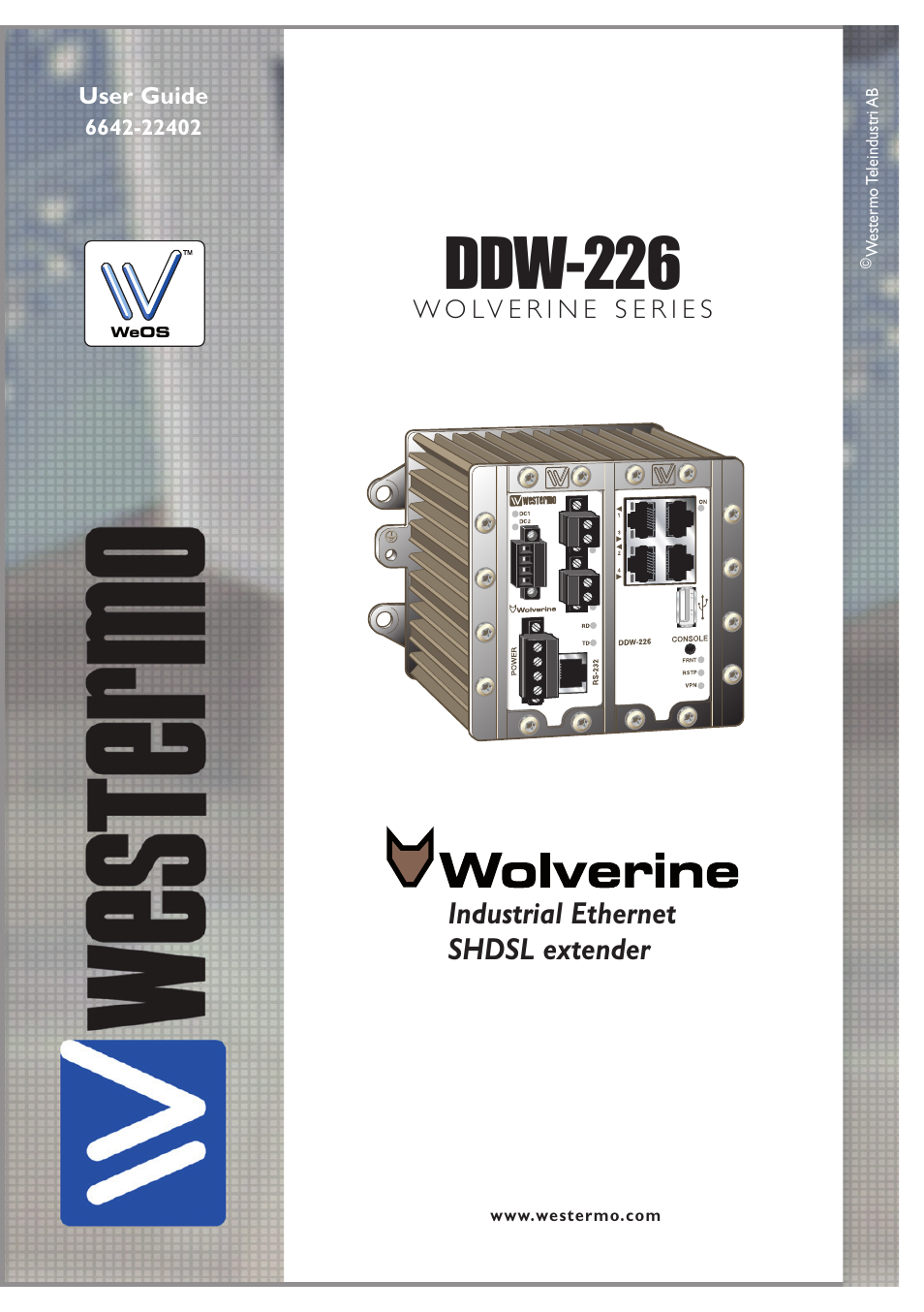Westermo DDW-226 User Manual | 24 pages