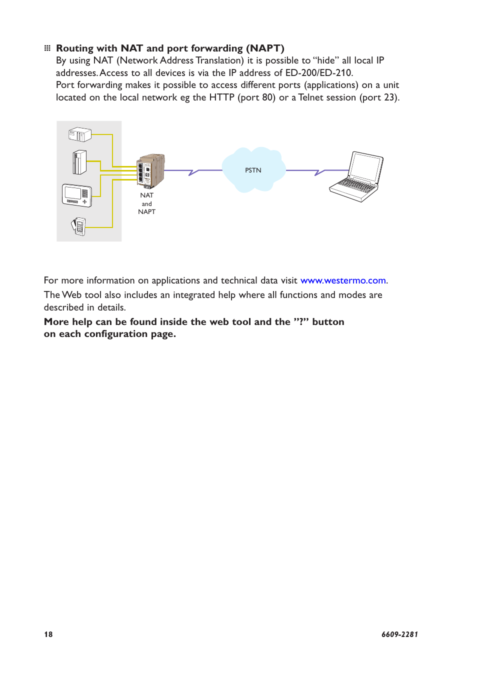 Westermo ED-2x0 User Manual | Page 18 / 20