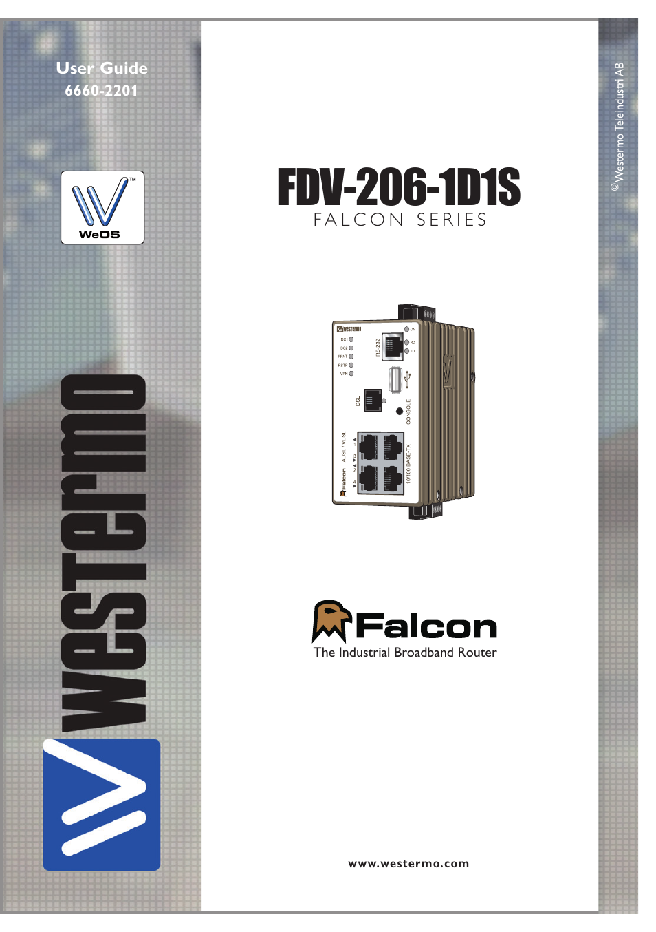 Westermo FDV-206-1D-1S User Manual | 24 pages