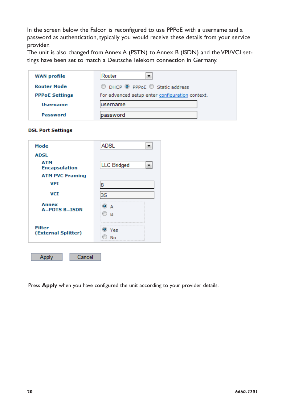 Westermo FDV-206-1D-1S User Manual | Page 20 / 24