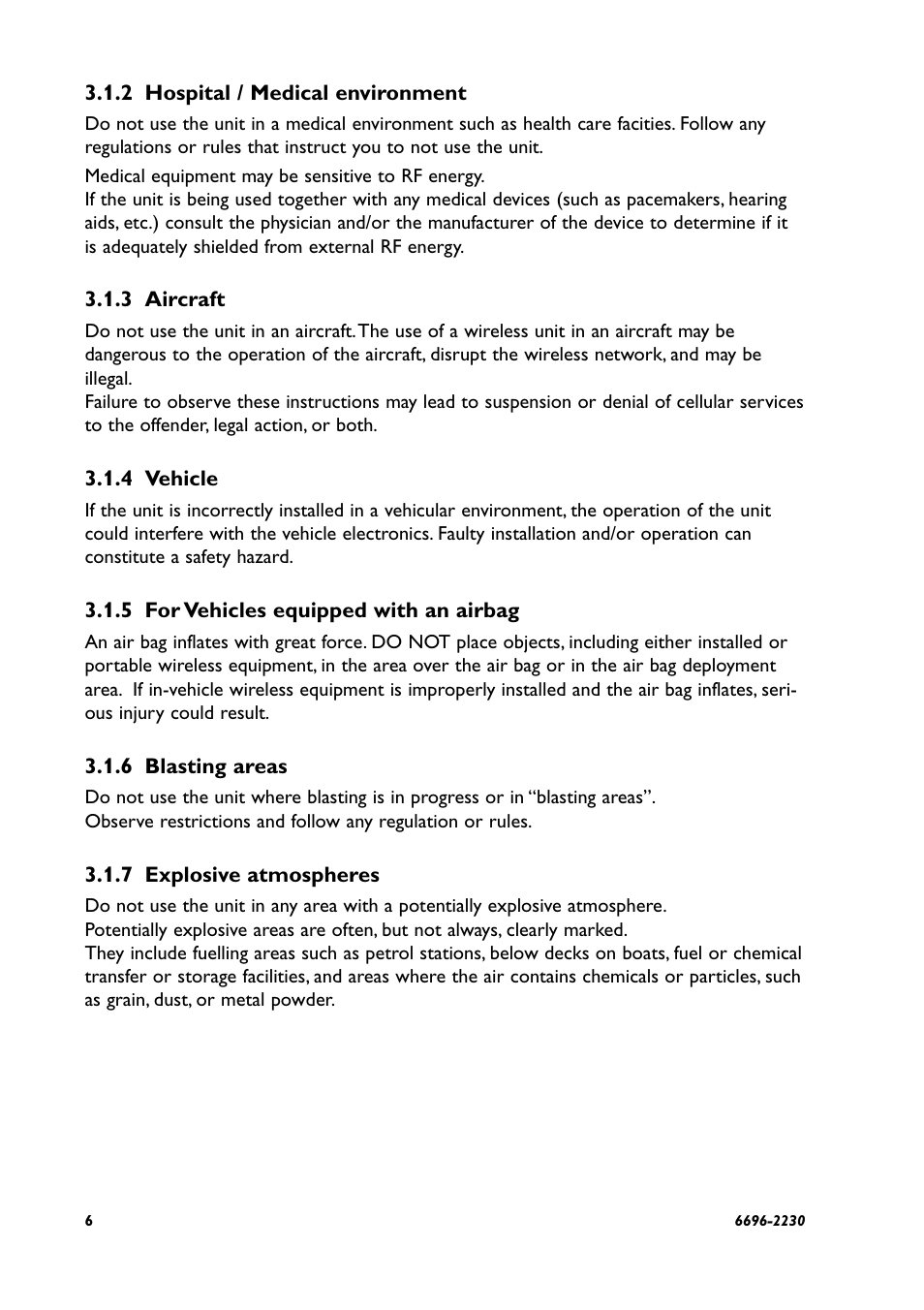 Westermo GD-01 US User Manual | Page 6 / 24