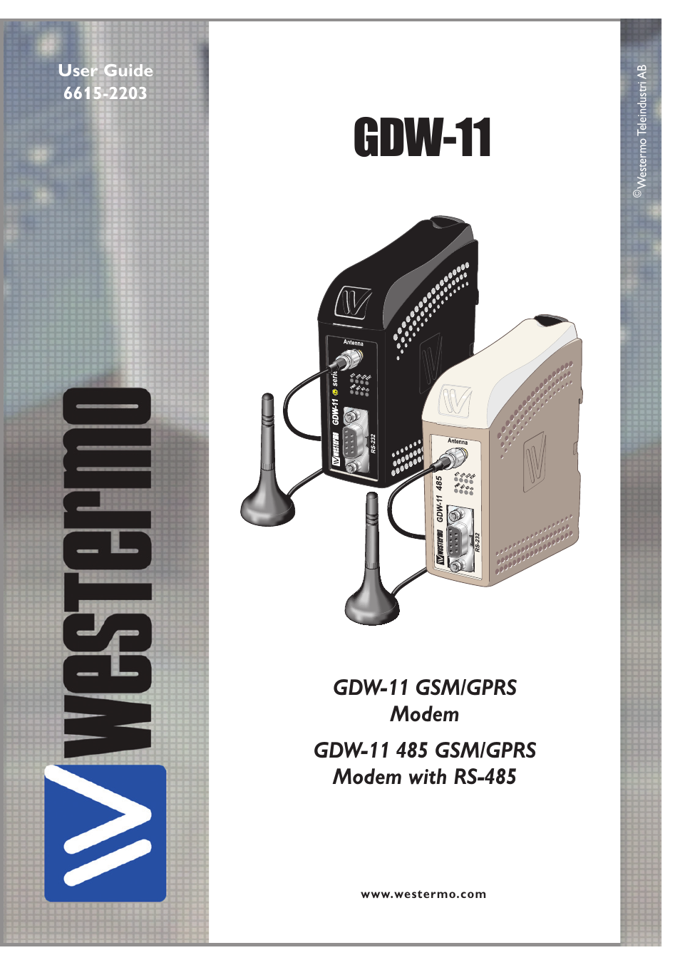 Westermo GDW-11 User Manual | 40 pages