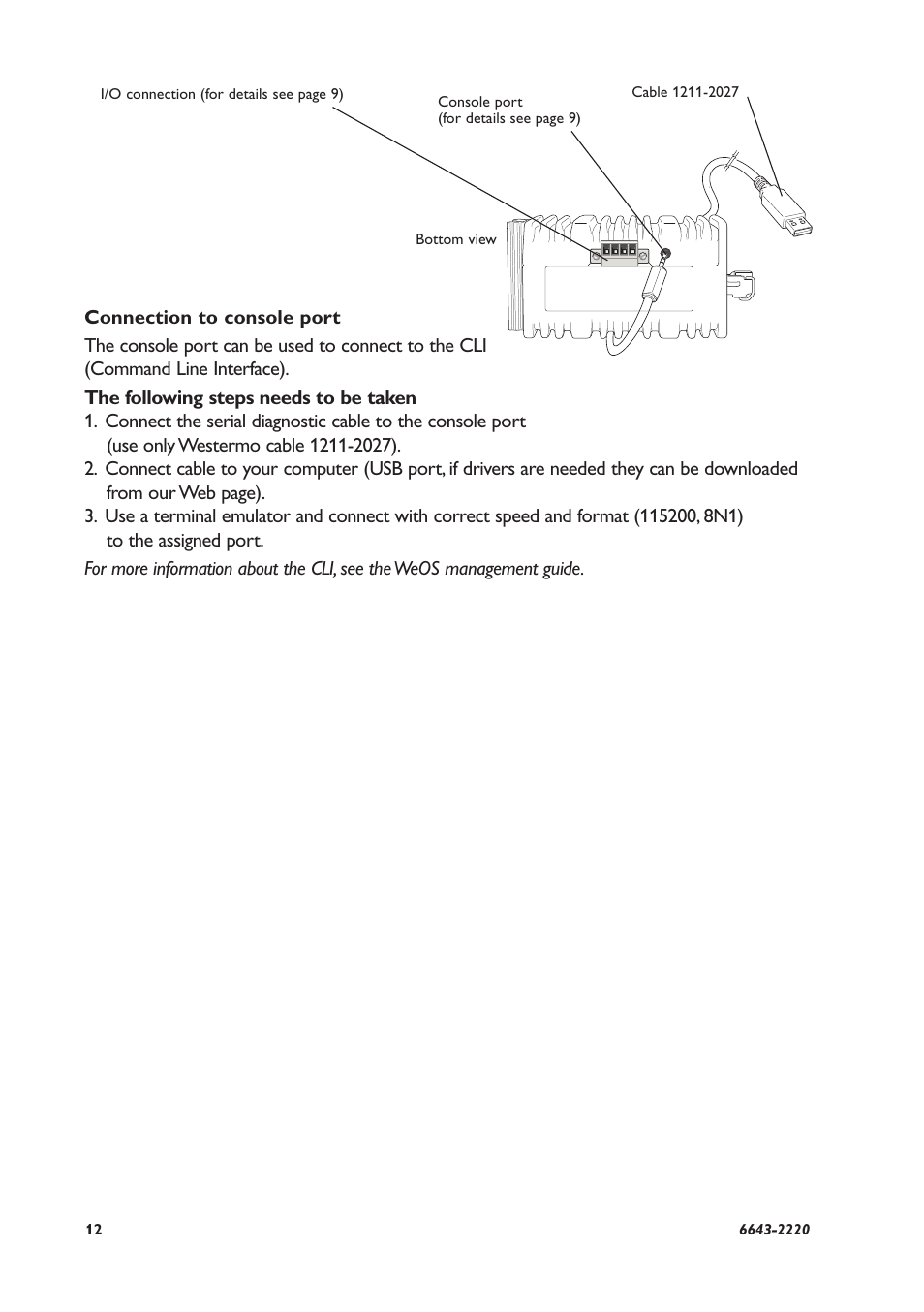 Westermo Lynx-x08-F2G-S2 User Manual | Page 12 / 20