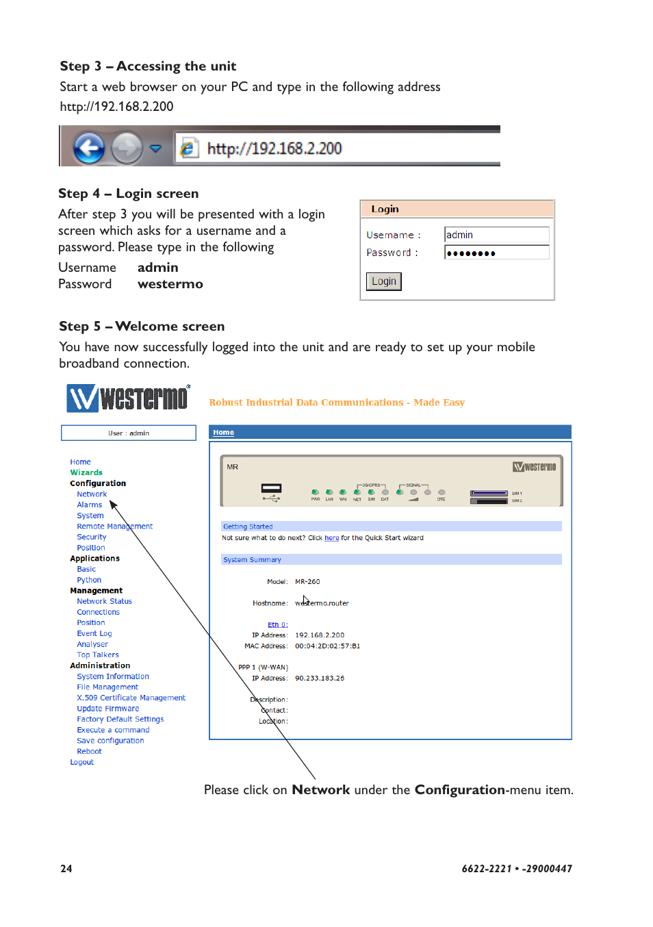 Westermo MR-2x0 User Manual | Page 24 / 28