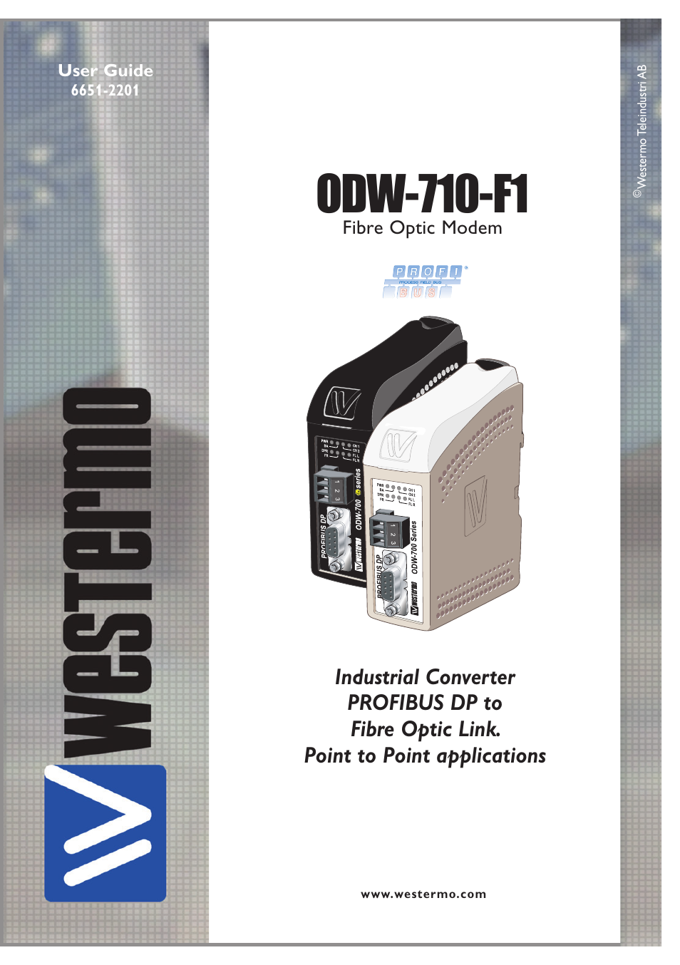 Westermo ODW-710-F1 User Manual | 24 pages