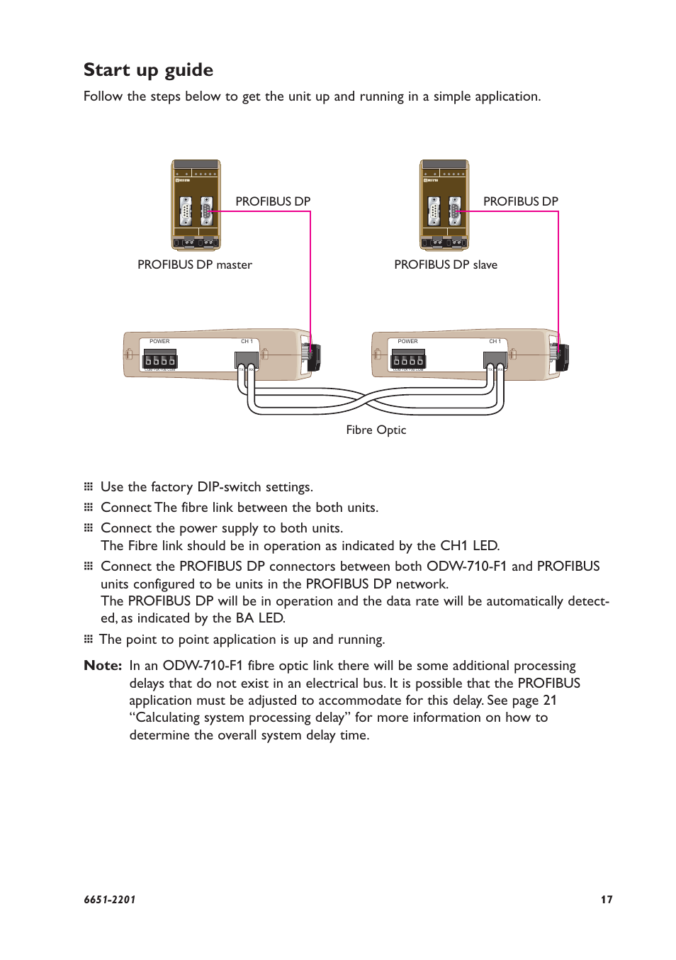 Start up guide | Westermo ODW-710-F1 User Manual | Page 17 / 24