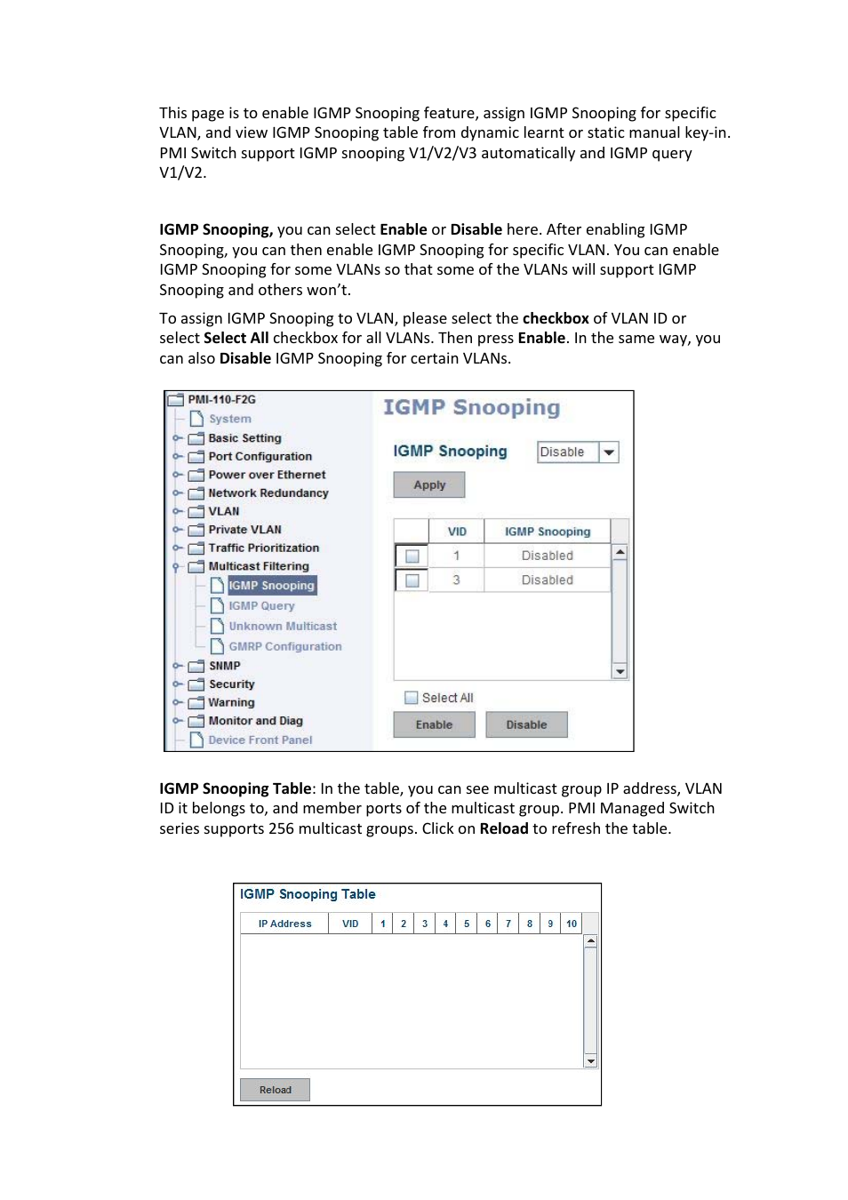 Westermo PMI-110-F2G User Manual | Page 110 / 146