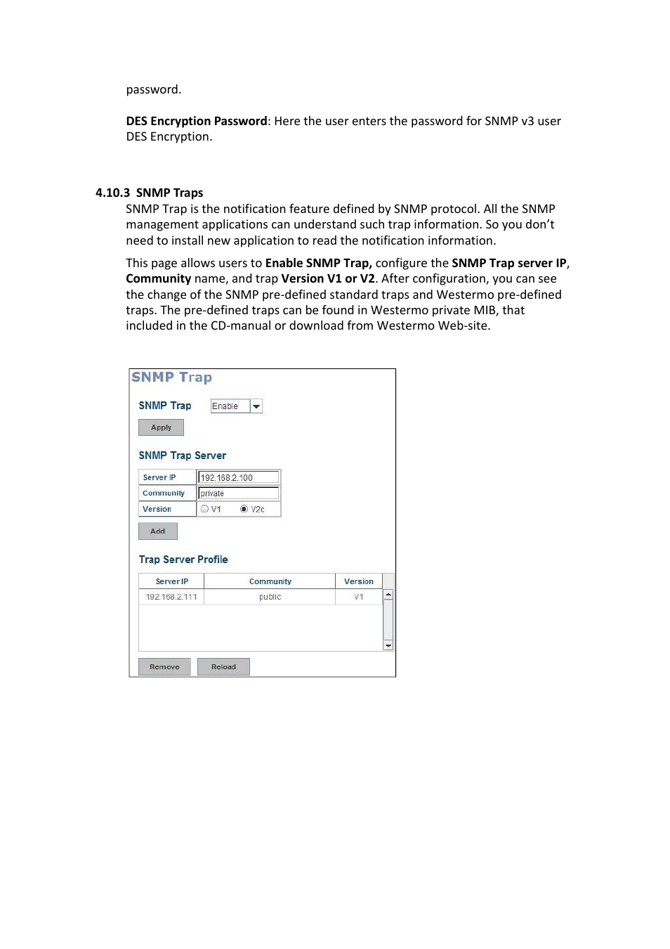 Westermo PMI-110-F2G User Manual | Page 116 / 146