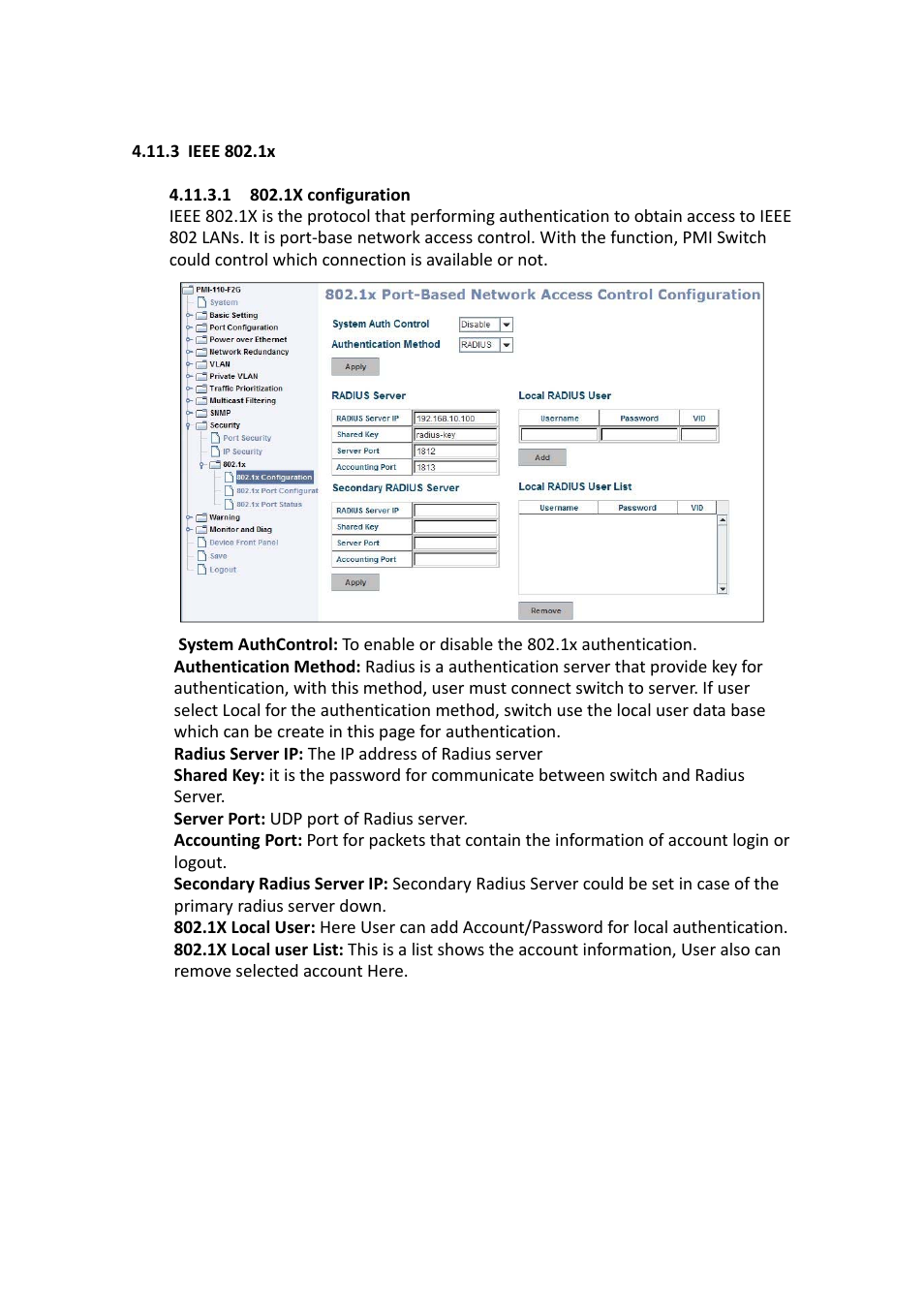 Westermo PMI-110-F2G User Manual | Page 120 / 146