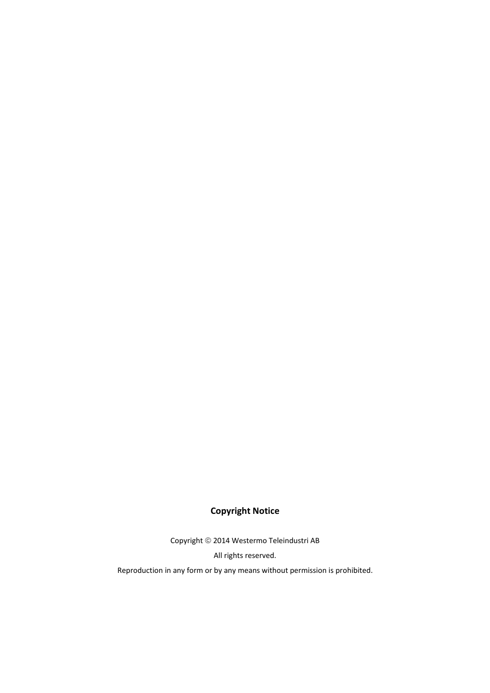 Westermo PMI-110-F2G User Manual | Page 2 / 146