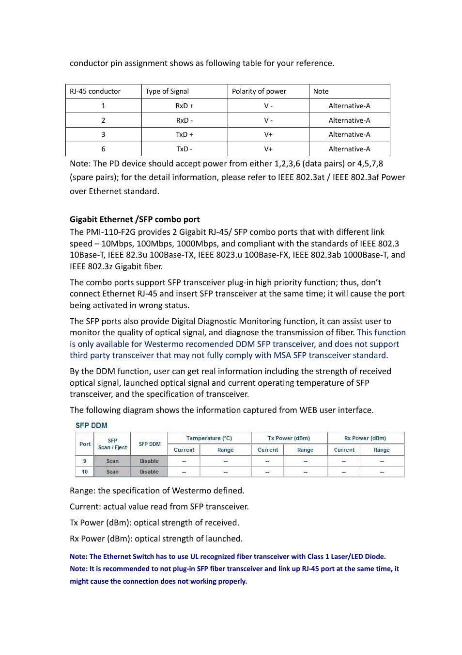 Westermo PMI-110-F2G User Manual | Page 20 / 146