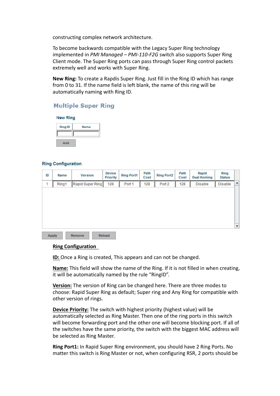 Westermo PMI-110-F2G User Manual | Page 79 / 146