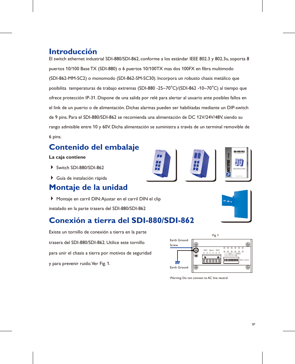 Westermo SDI-8xx User Manual | Page 11 / 16