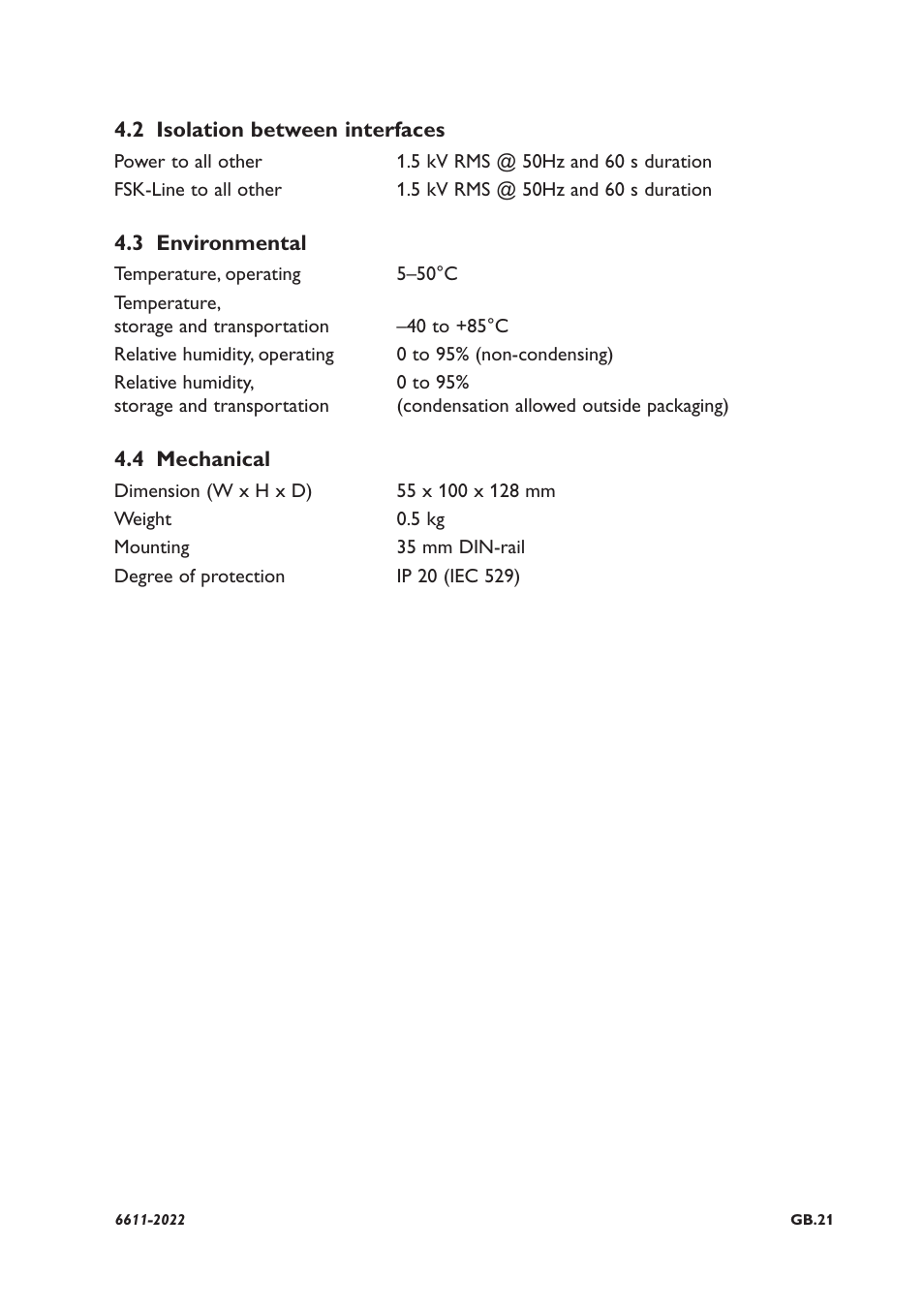 Westermo TD-29P User Manual | Page 7 / 16