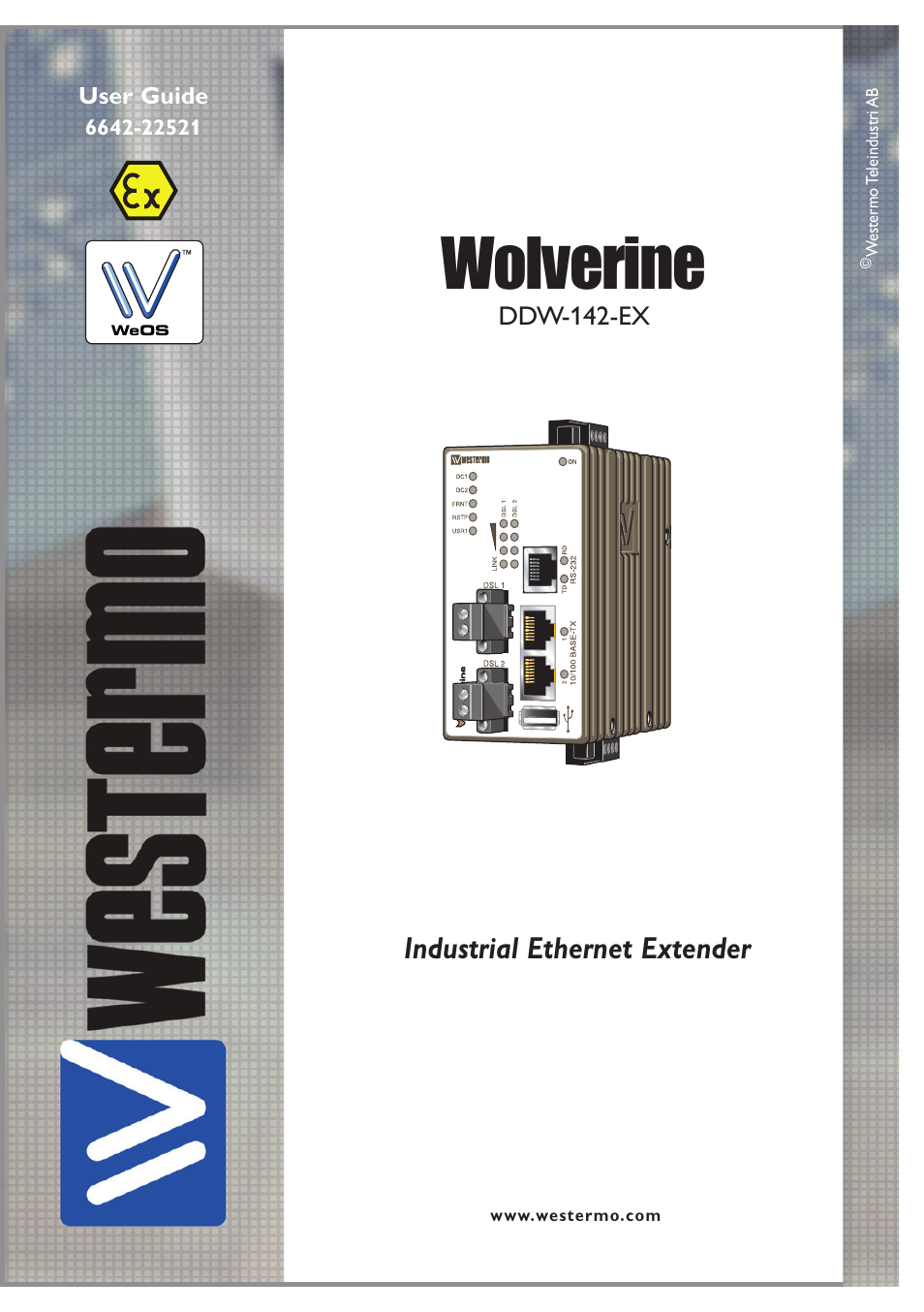 Westermo DDW-142-EX User Manual | 28 pages