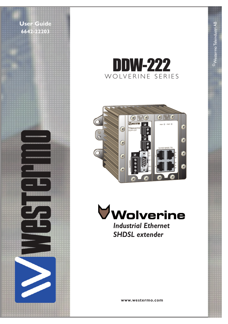 Westermo DDW-222 User Manual | 24 pages