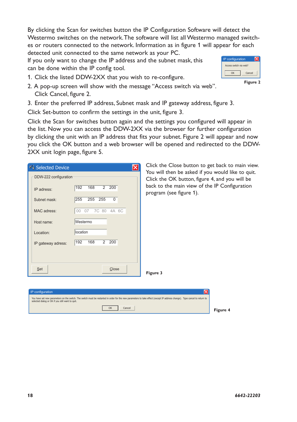 Westermo DDW-222 User Manual | Page 18 / 24